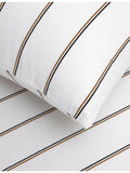 BRay striped cotton pillowcase 65x65cm (British brand)