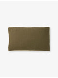 BOSS linen cushion cover with logo embroidery 55cm x 31cm (British brand)