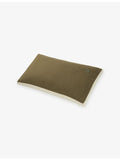 BOSS linen cushion cover with logo embroidery 55cm x 31cm (British brand)