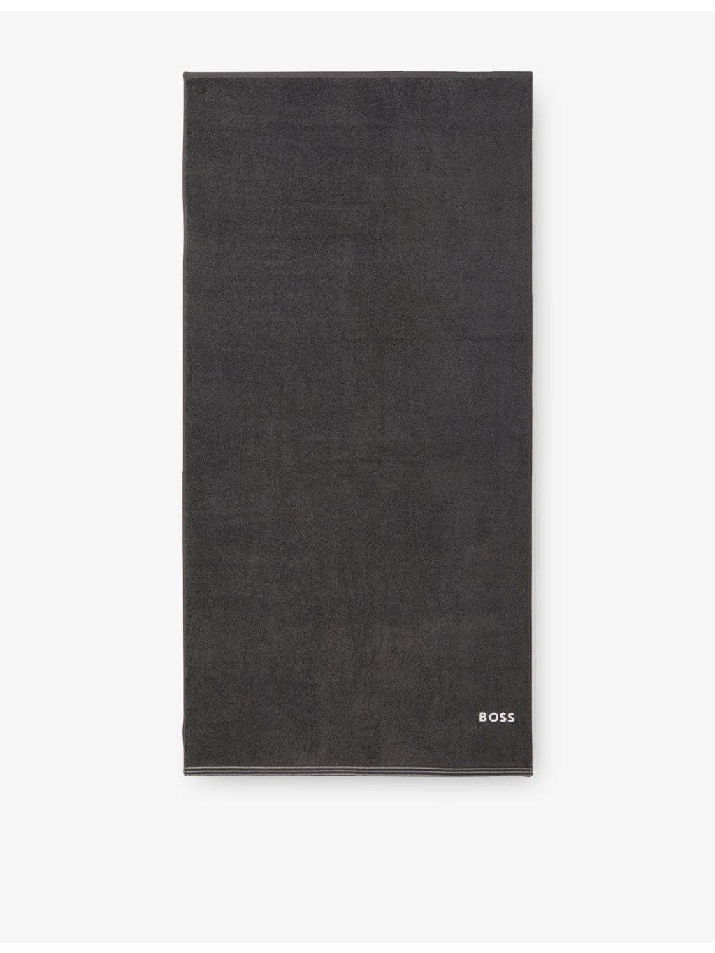 BOSS Edge Cotton Towel 600gsm 100% cotton with embroidered border, imported from the UK