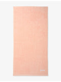 BOSS Edge cotton towel with striped border, imported from the UK