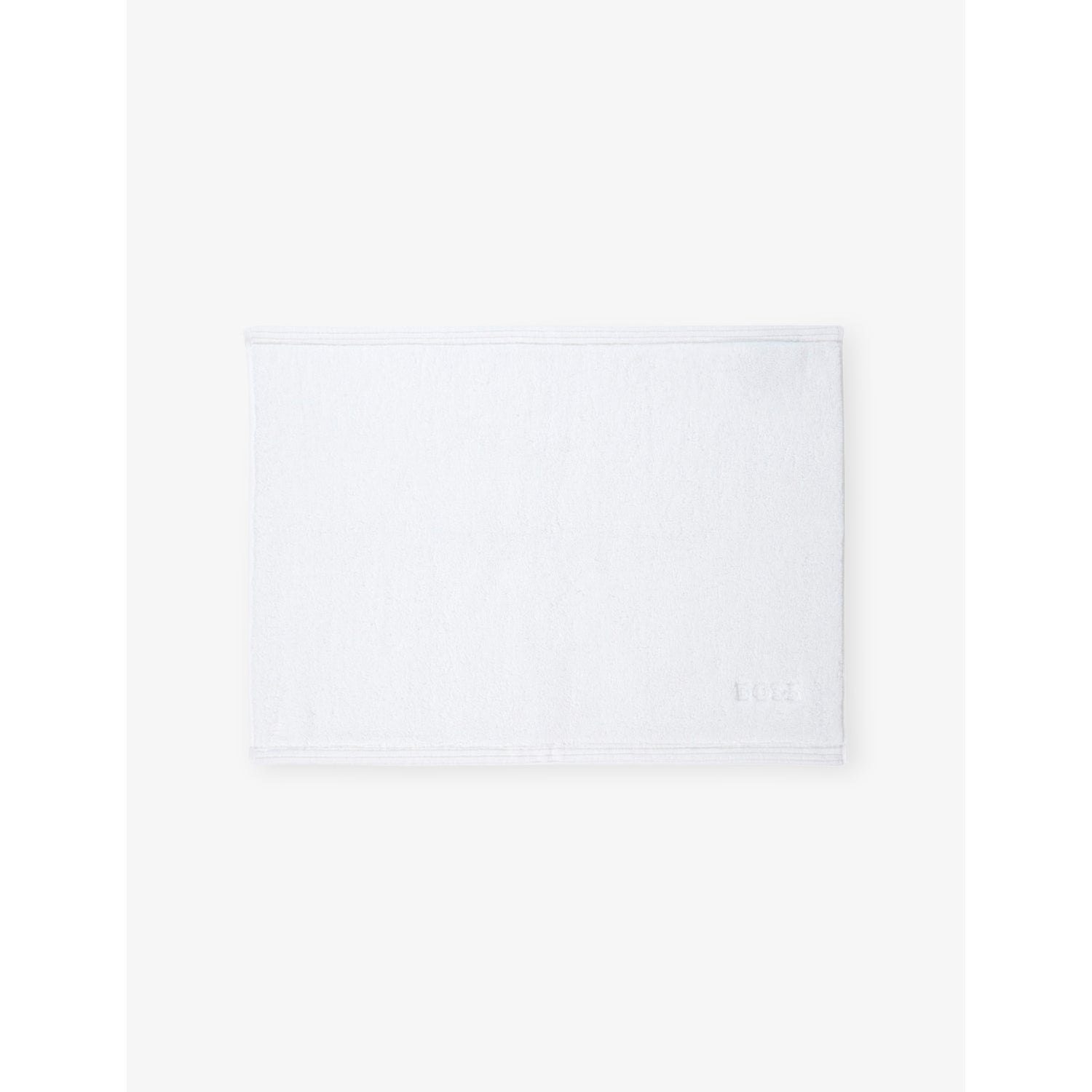 BOSS cotton bath mat 50x70cm textured finish - British product