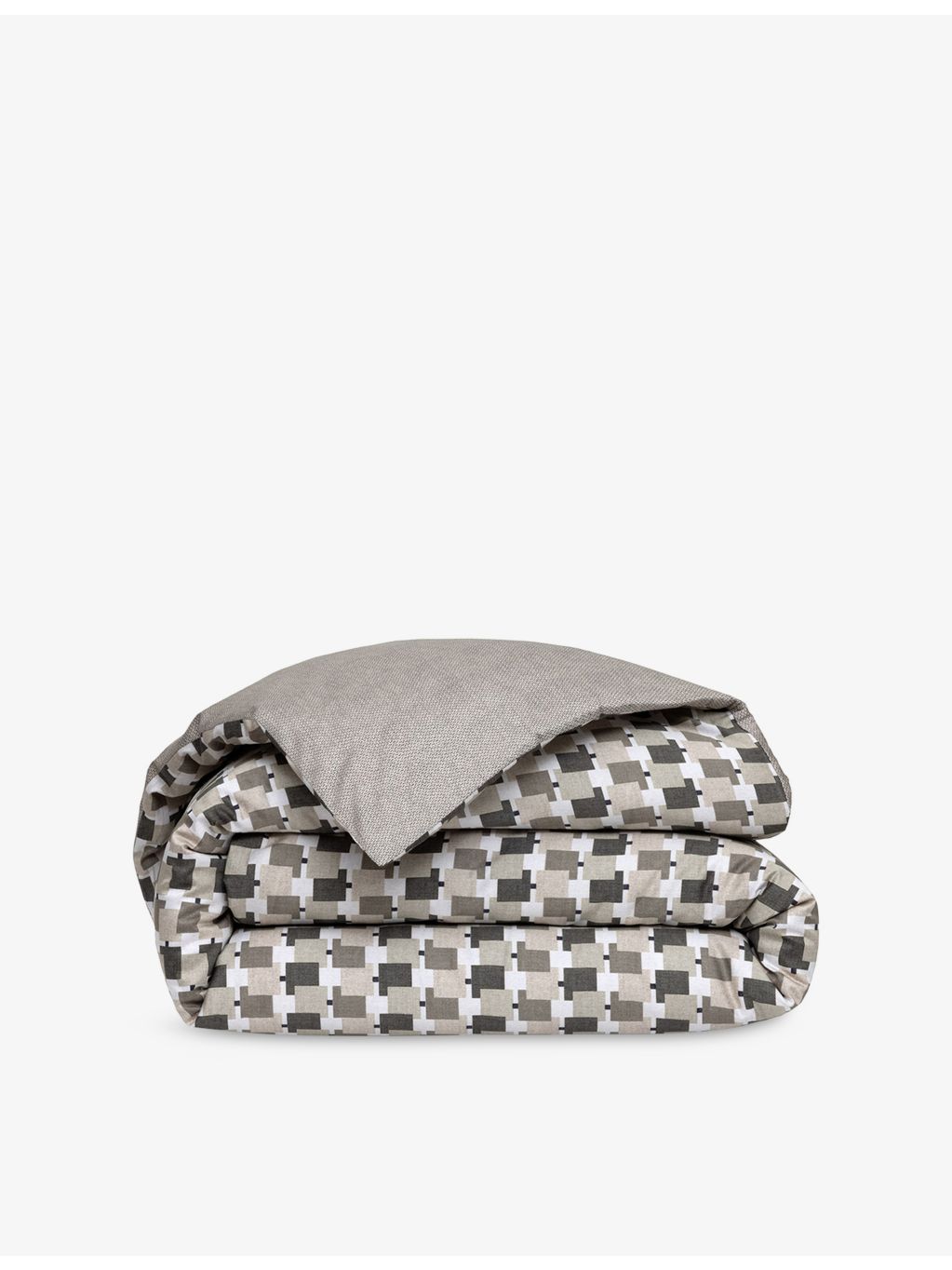 BOSS Lucio cotton-sateen duvet cover 300-thread-count, imported from the UK