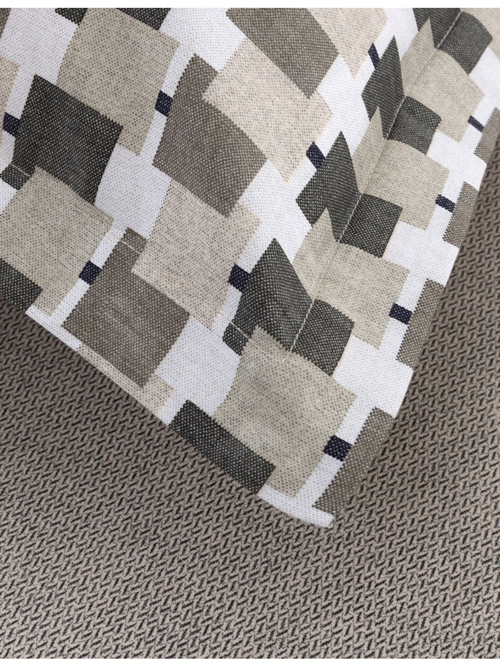 BOSS Lucio square cotton-sateen pillowcase 65cm, UK version