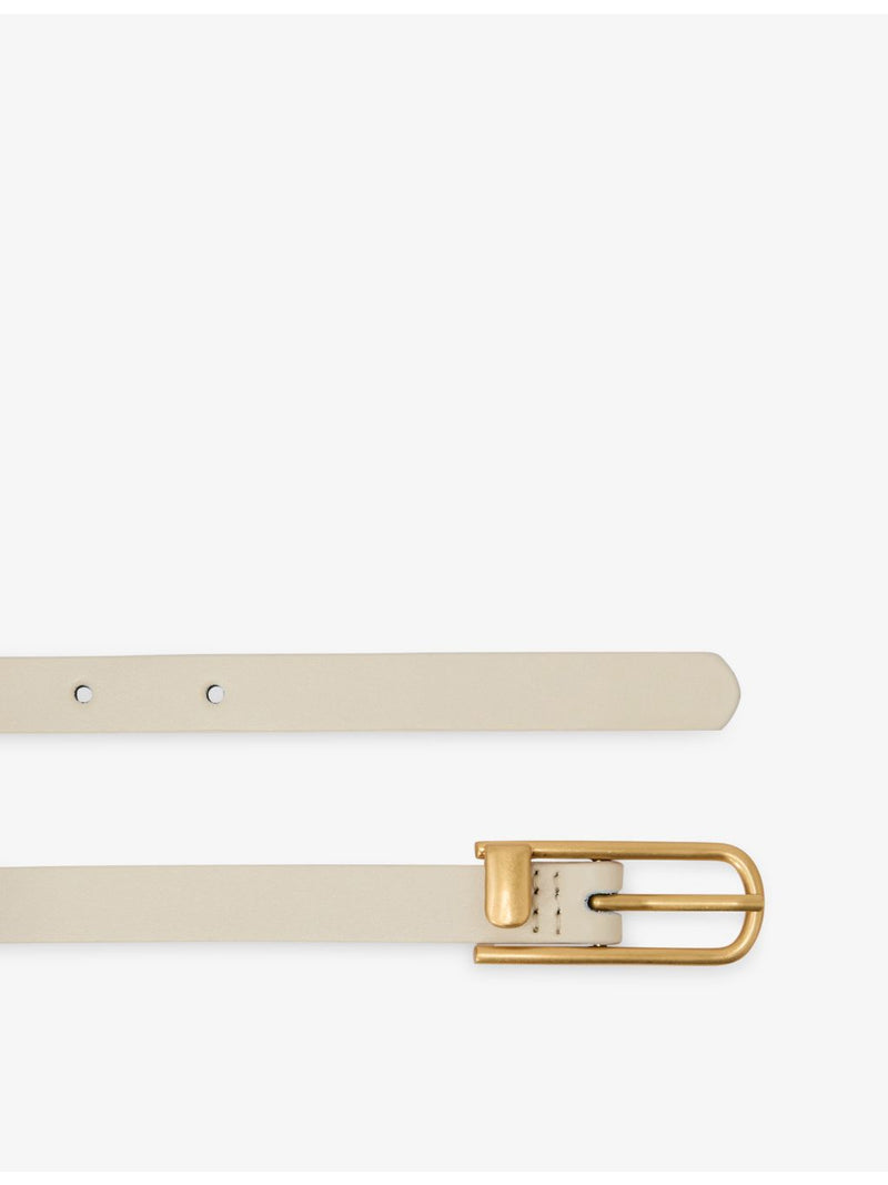 Reiss half keeper leather belt accessory (British brand)