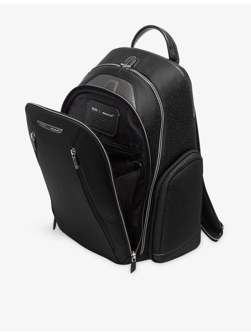 TUMI x McLaren Paddock woven travel backpack, UK version