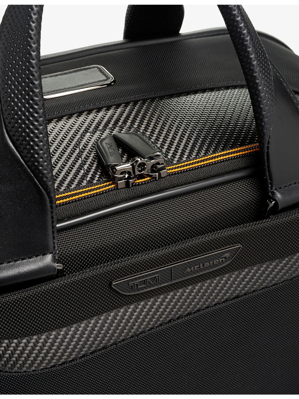 TUMI x McLaren Quantum Woven Duffel Bag, imported from the UK