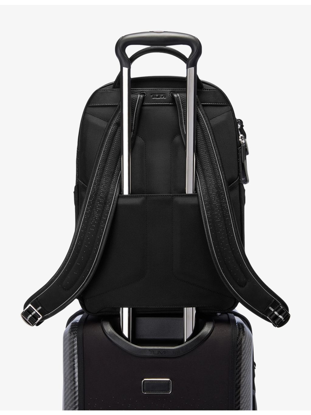 TUMI x McLaren Velocity Shell backpack in nylon (British brand)