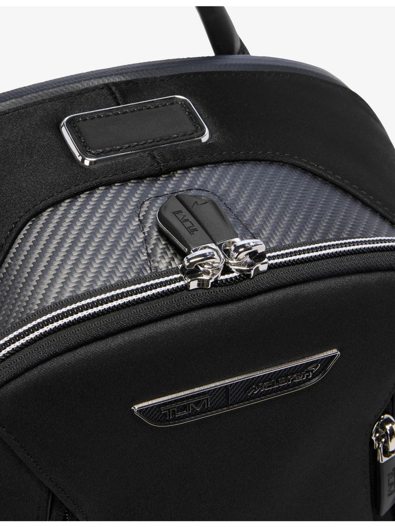TUMI x McLaren Velocity Shell backpack in nylon (British brand)