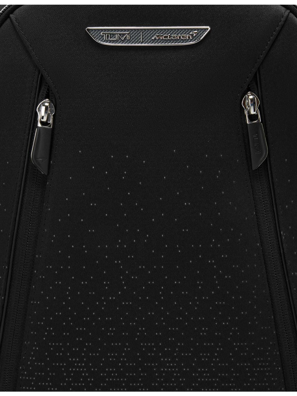 TUMI x McLaren Velocity Shell backpack in nylon (British brand)