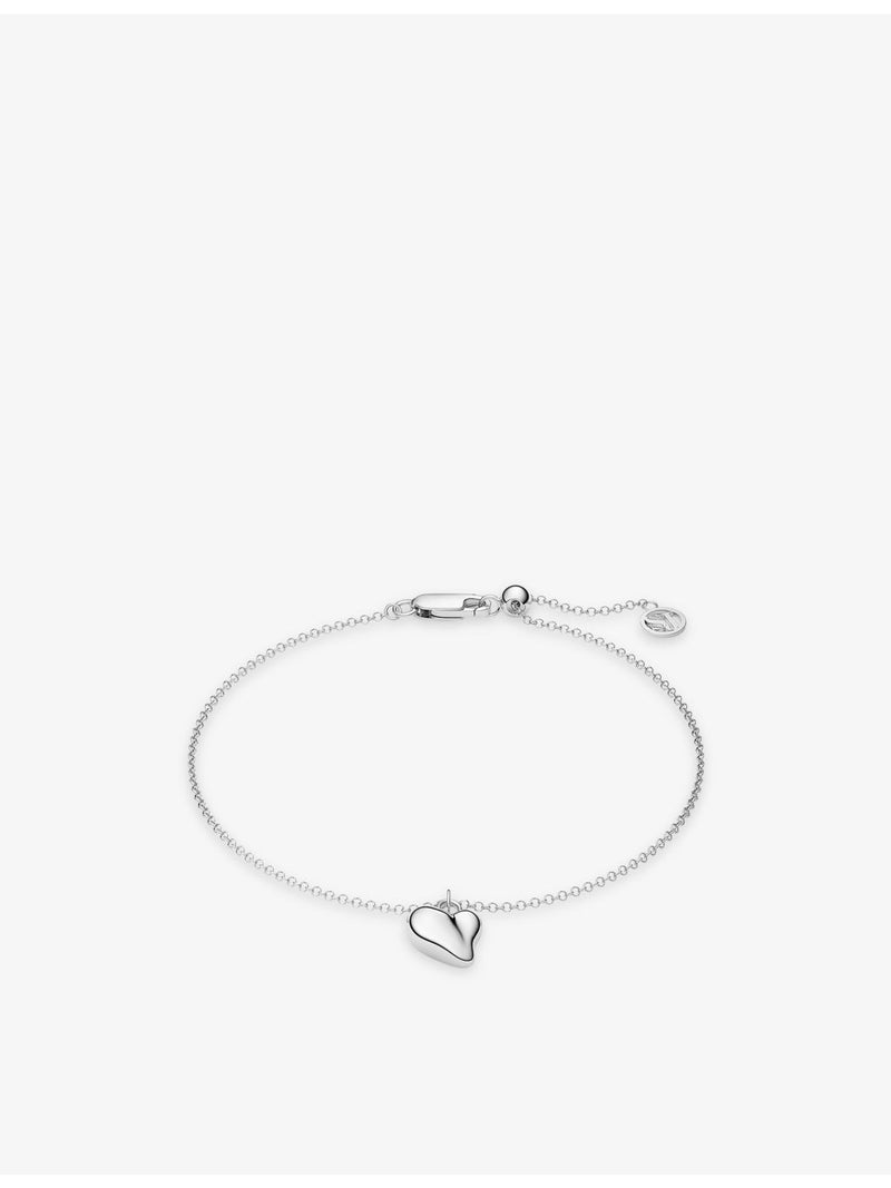 Sif Jakobs rhodium-plated sterling silver bracelet 18cm, UK version