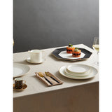 Wedgwood Gio Gold oval ceramic serving bowl 13.5in, imported from the UK