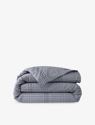 Ralph Lauren Home August Checked Cotton Duvet Cover