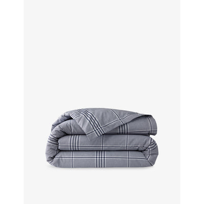 selfridges Ralph Lauren Home August Checked Cotton Duvet Cover- Buy online at McGrocer