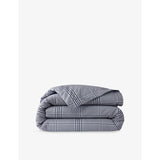 August Checked Cotton Duvet Cover - Single