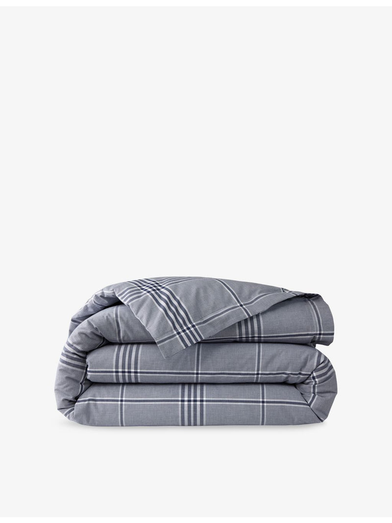 Ralph Lauren Home checked cotton duvet cover (British brand)