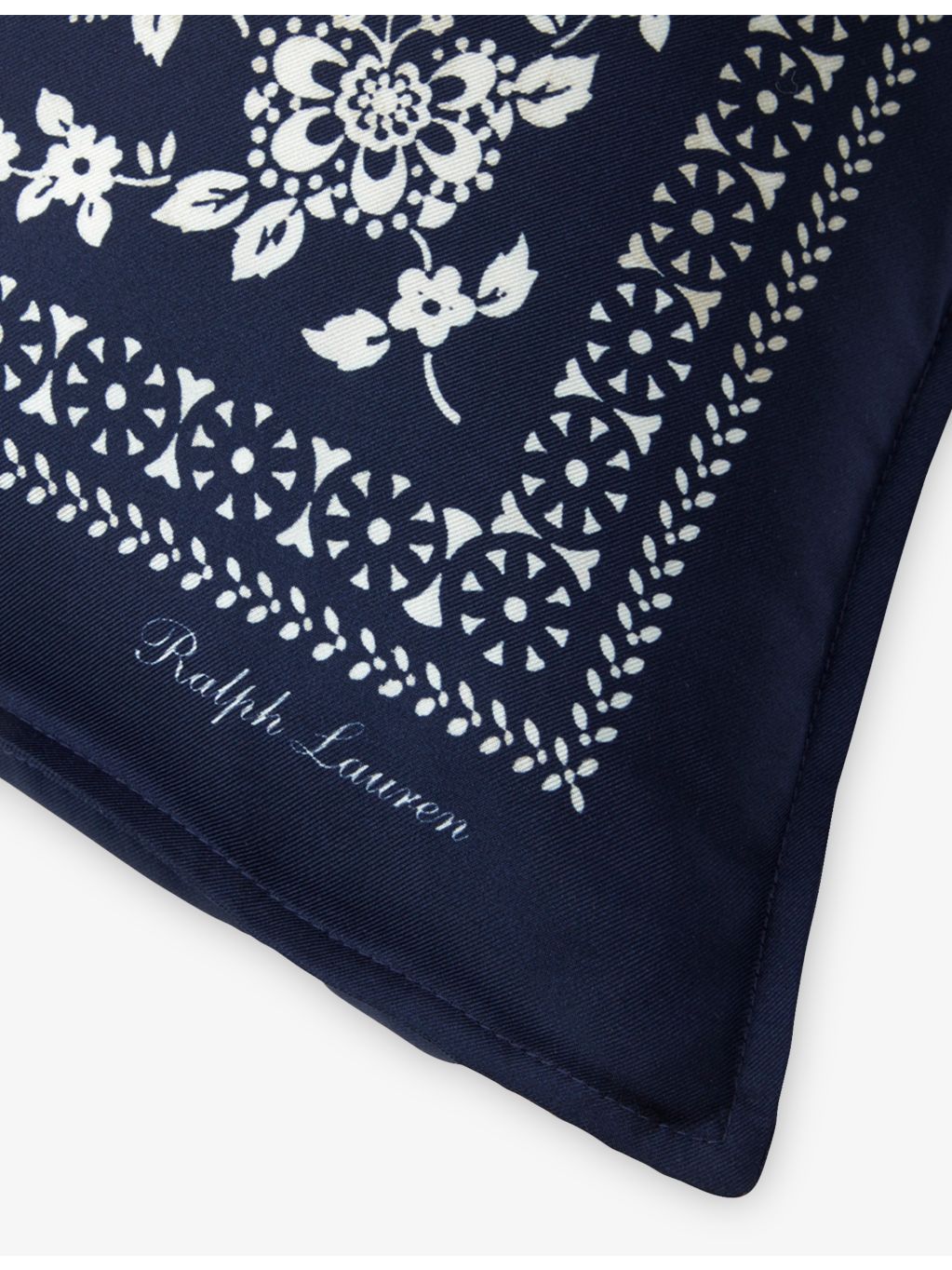 Ralph Lauren Home Brynn silk cushion cover 45cm, UK version