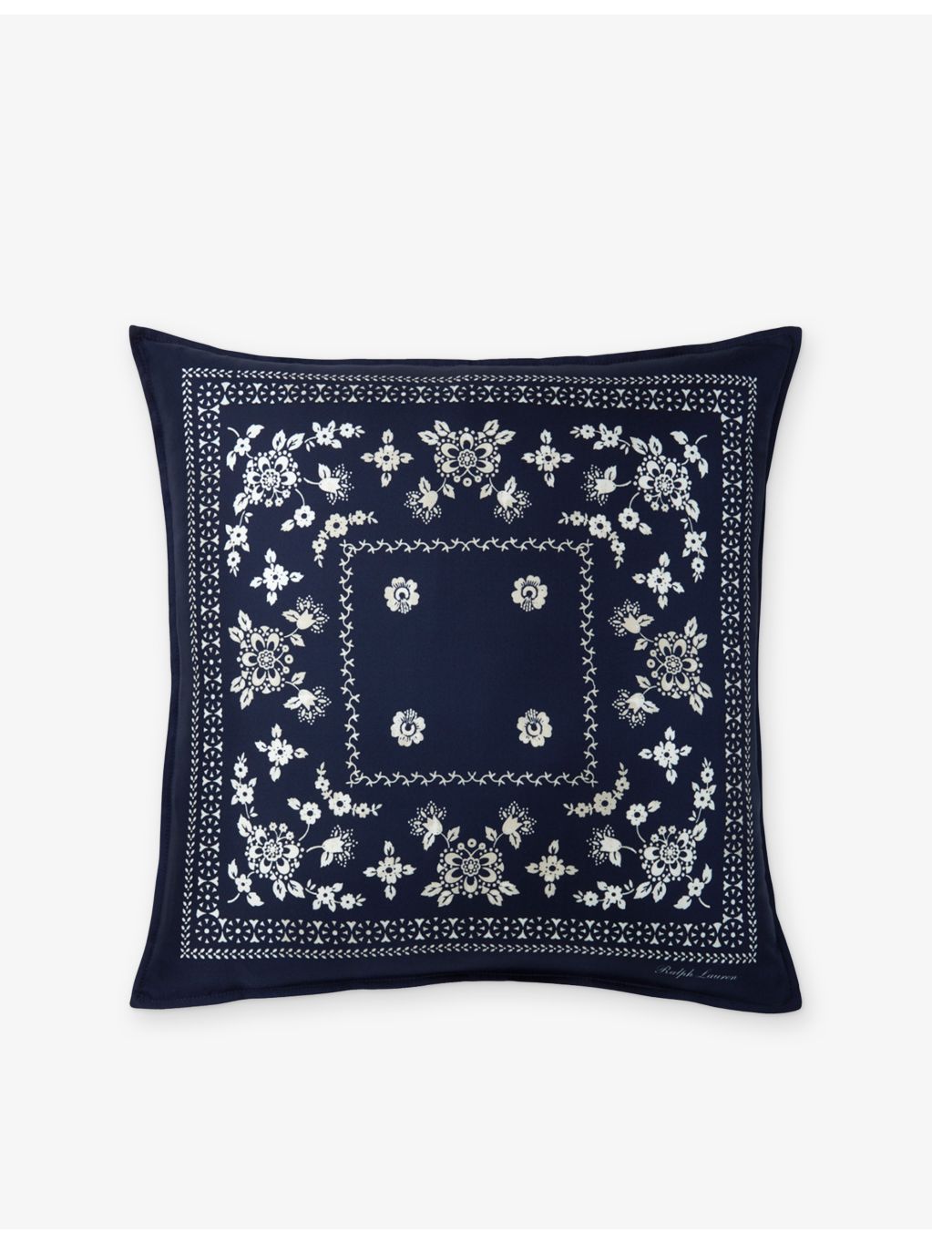 Ralph Lauren Home Brynn silk cushion cover 45cm, UK version