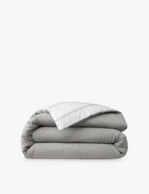 Ralph Lauren Home Kerrigan Striped Cotton Duvet Cover
