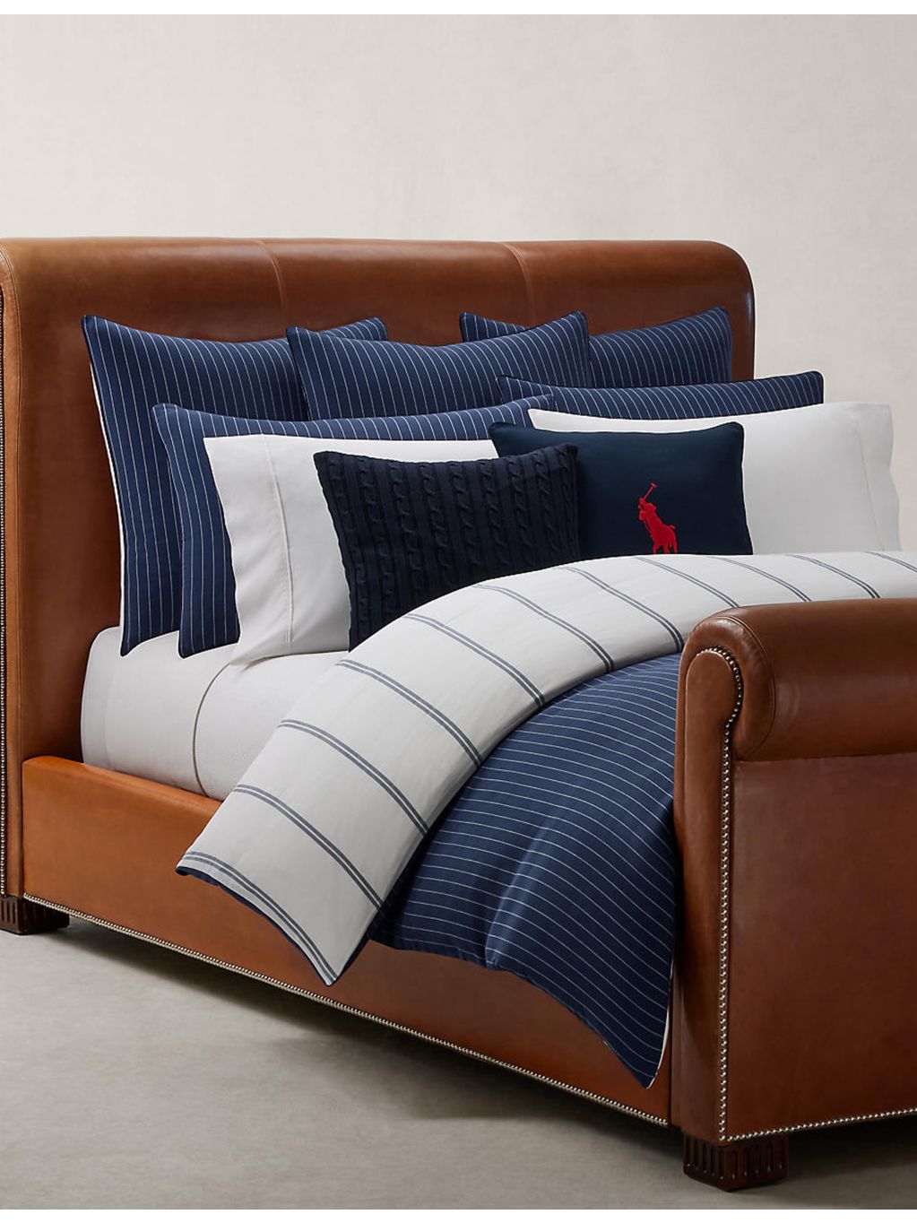 Ralph Lauren Home Kerrigan square cotton pillowcase 65cm, UK version