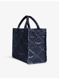 Zadig&Voltaire Angel branded denim tote bag, UK version