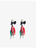 Marni bow drop earrings 14.5cm - British product