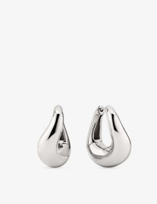 Mejuri 18ct gold vermeil hoop earrings 22mm - British product