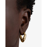 Mejuri 18ct gold vermeil hoop earrings 22mm - British product