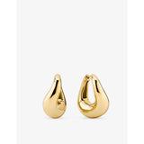Mejuri 18ct gold vermeil hoop earrings 22mm - British product