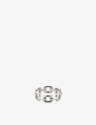 Mejuri Stevie sterling silver ring, imported from the UK