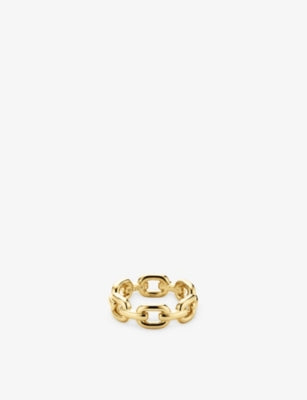 Mejuri Stevie sterling silver ring, imported from the UK
