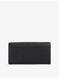Dune Kokos leather purse with woven design, UK version