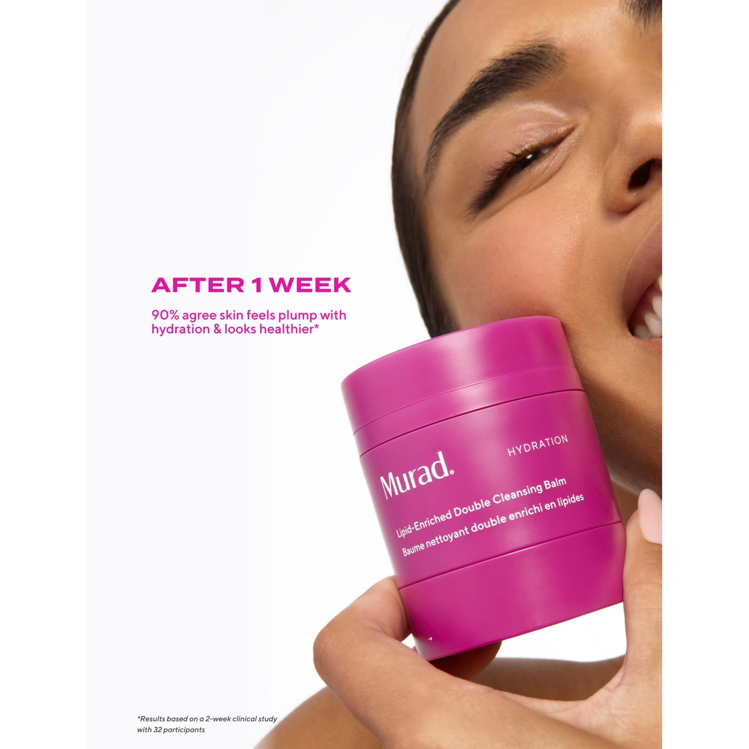 Murad lipid enriched double cleansing balm 50ml, imported from the UK