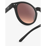 IZIPIZI black round-frame acetate sunglasses #M Black Road (British brand)