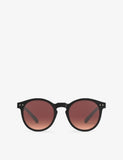 IZIPIZI black round-frame acetate sunglasses #M Black Road (British brand)