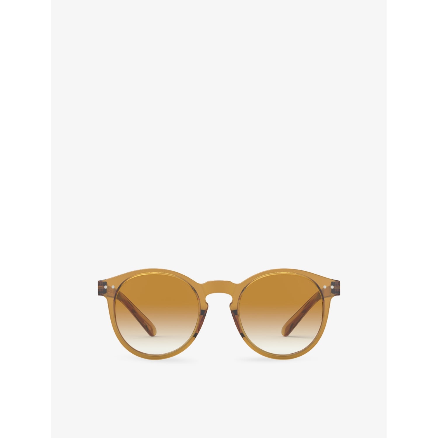 IZIPIZI Golden Canyon round-frame acetate sunglasses - British product