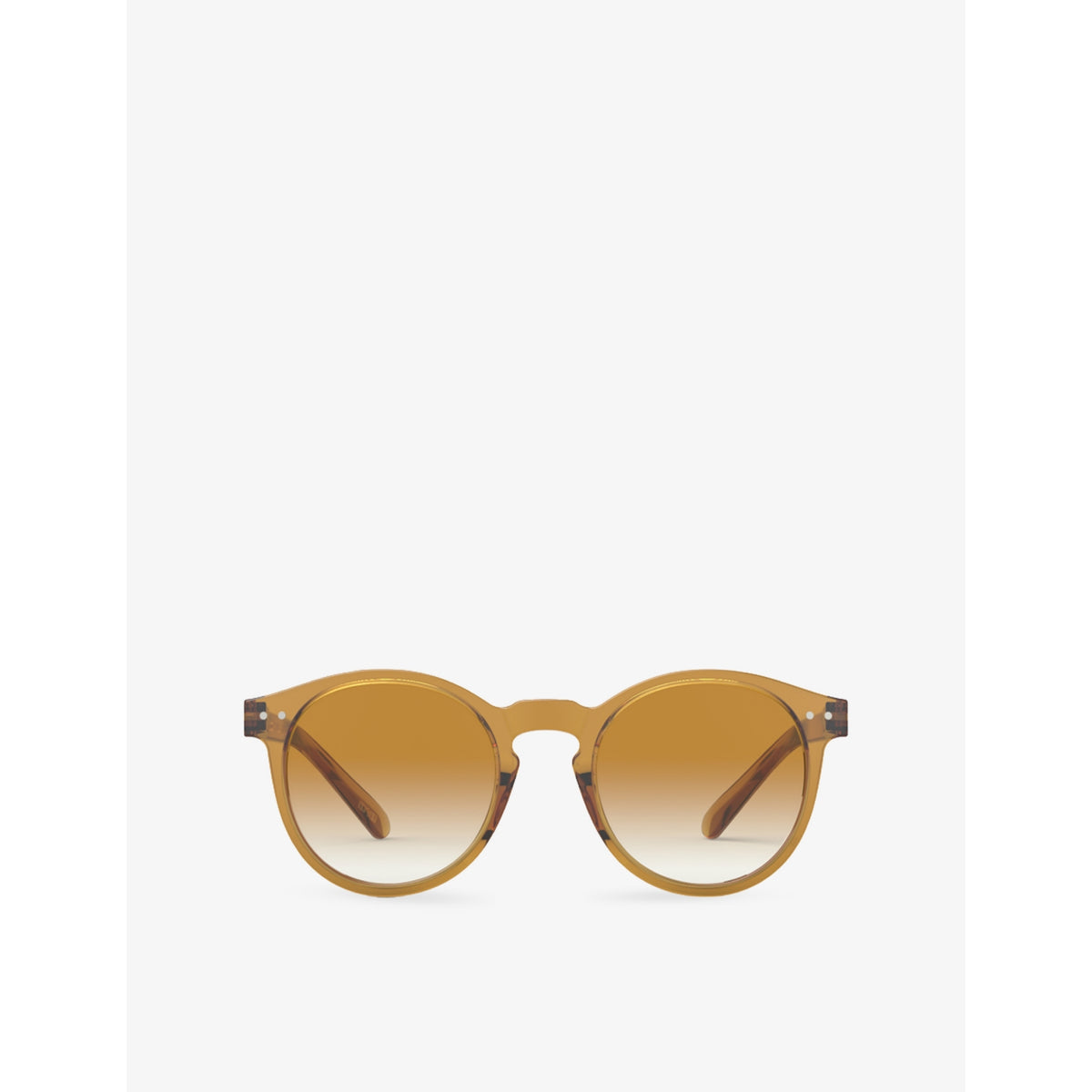 IZIPIZI Golden Canyon round-frame acetate sunglasses - British product