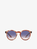 IZIPIZI Wild Hooves round-frame acetate sunglasses (British brand)