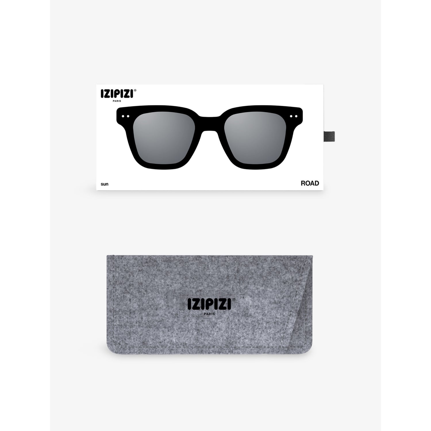 IZIPIZI Sun Road rectangle acetate sunglasses, UK version