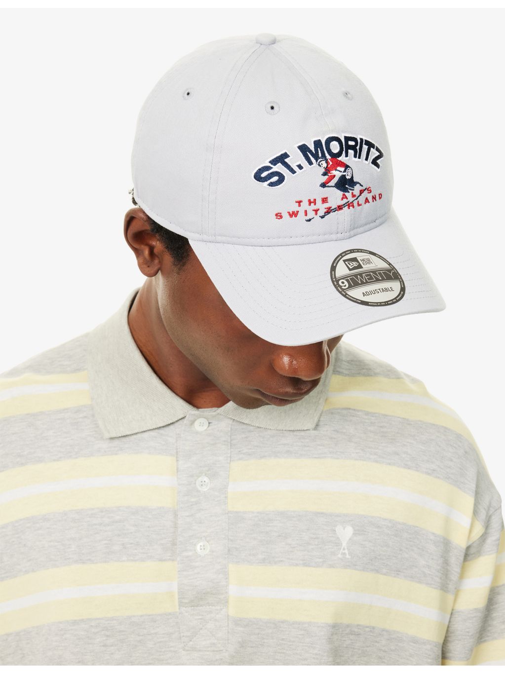 New Era 9Twenty St. Moritz cotton-twill cap, imported from the UK