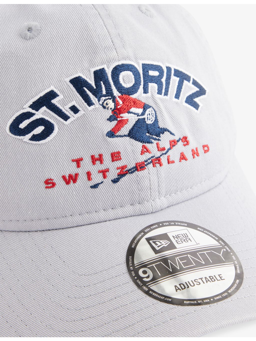 New Era 9Twenty St. Moritz cotton-twill cap, imported from the UK