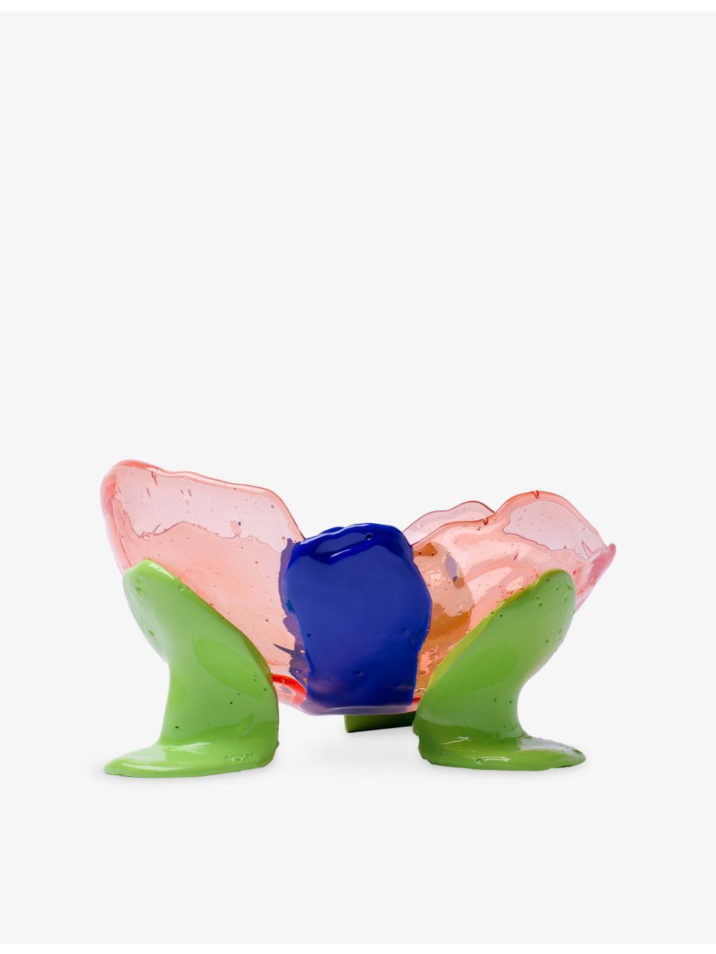 Fish Design Collina medium resin basket with sculptural shape, UK version