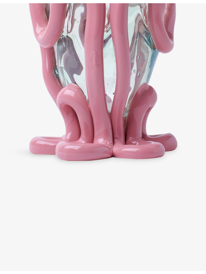 Fish Design Indian Summer small resin vase 19cm, imported from the UK