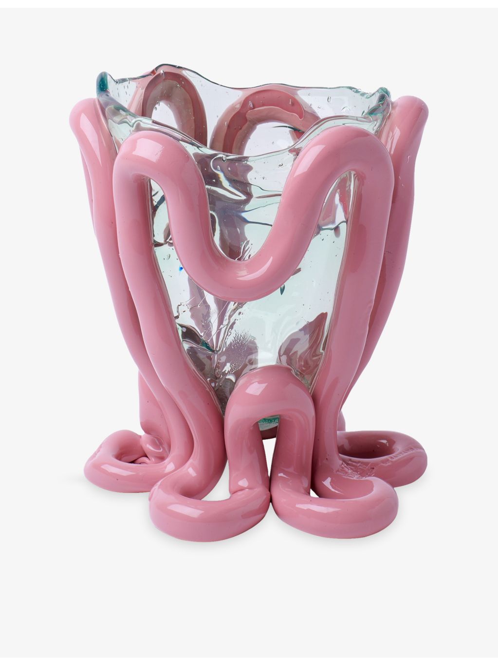 Fish Design Indian Summer small resin vase 19cm, imported from the UK