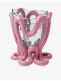 Fish Design Indian Summer small resin vase 19cm, imported from the UK