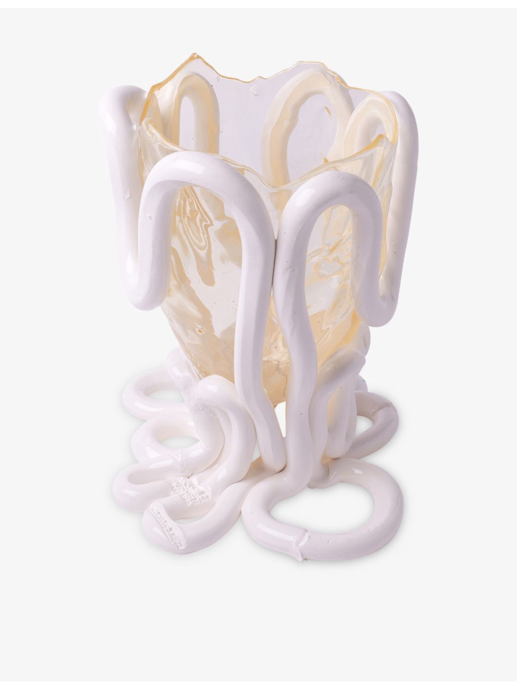 Fish Design Indian Summer medium resin vase 26cm, UK version