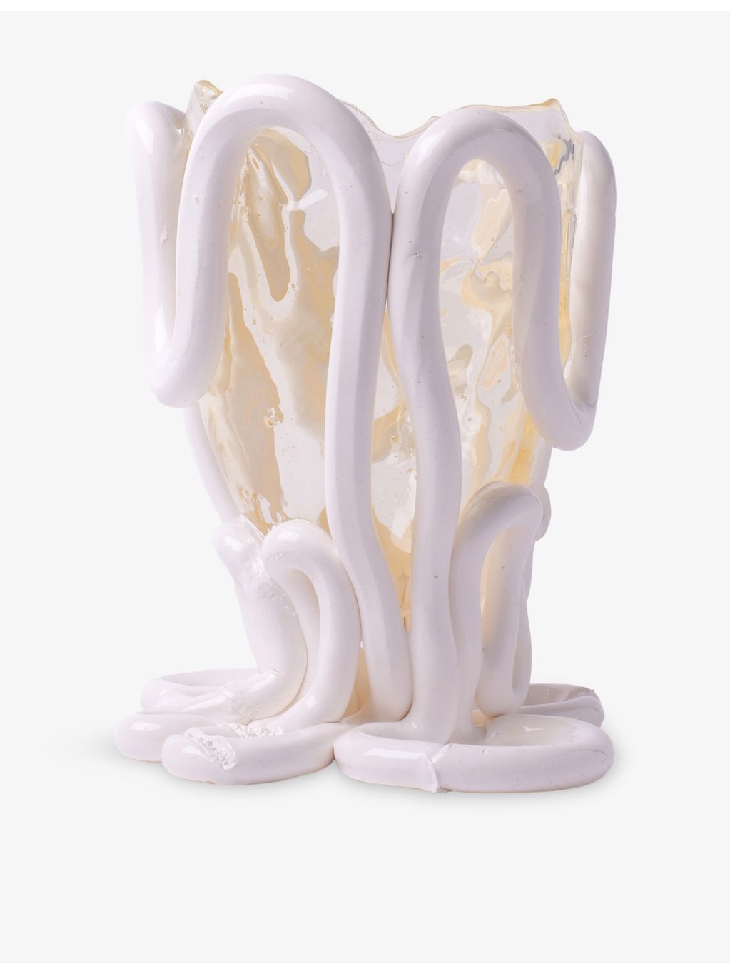 Fish Design Indian Summer medium resin vase 26cm, UK version