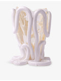 Fish Design Indian Summer medium resin vase 26cm, UK version