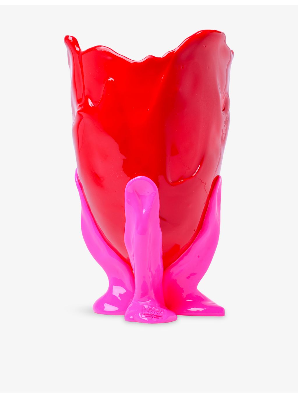 Gaetano Pesce clear medium resin vase 26cm (British brand)