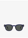 IZIPIZI square-frame acetate sunglasses #C, imported from the UK